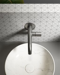 Смеситель для раковины AltroBagno Bilancia 010803 GrMt